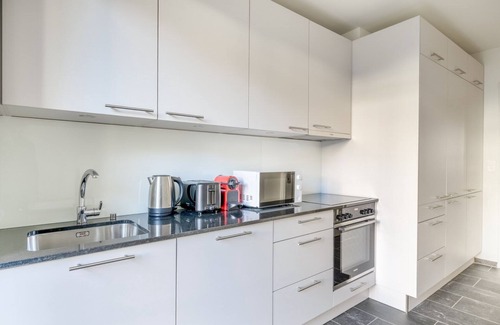 Sihlfeld Apartment | Mod Wiedikon 2.5 Room w/Storage & W/D, 1 min to Market, by Blueground