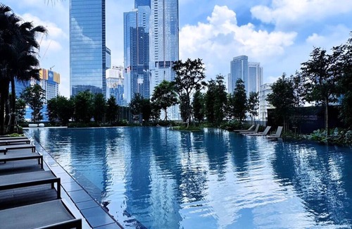 Golden Triangle Apartment | Modern 2-bedroom apartment with AC, Agile Bukit Bintang TRX