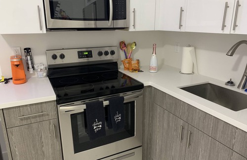 Liberty City Apartment | Modern 2bd/1ba free parking, wifi, & close to everything!