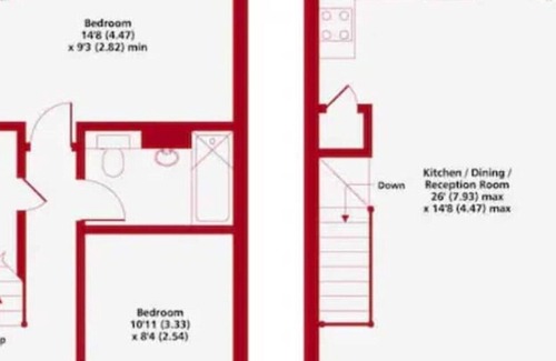 Brixton Hill Apartment | Modern 2Bed Penthouse with Stunning Views and a Balcony
