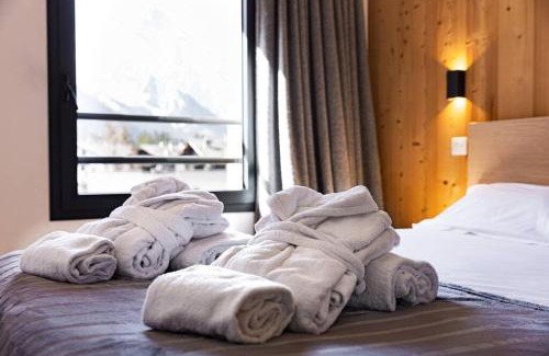 Chamonix-Mont-Blanc Apartment | Modern 2BR 5* pool gym spa garage Mont-Blanc view