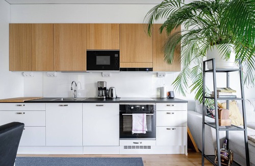 Tampere Apartment | Modern 2BR Apt with Sauna & Free Parking