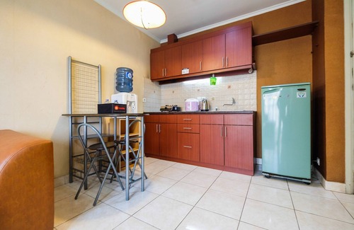 Kelapa Gading Barat Apartment | Modern 2BR at City Home Apartment with Sofa Bed near MOI