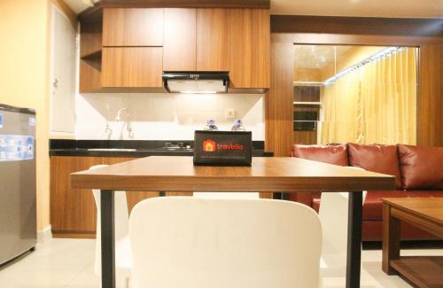 Bekasi Barat Apartment | Modern 2BR Grand kamala Lagoon Apartment By Travelio