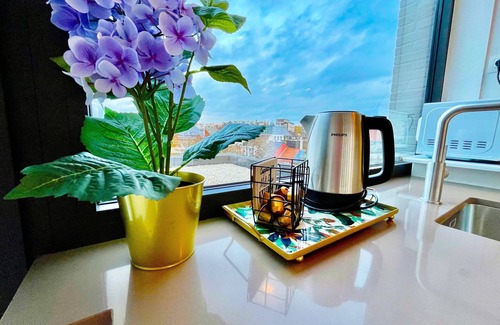 Klein-Antwerpen Apartment | Modern 2BR Penthouse Near Diamond District by Oneluxstay
