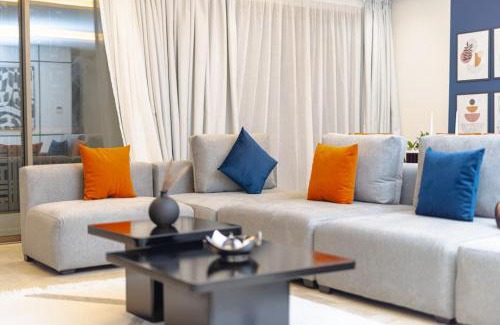 Bab al-Bahr Apartment | Modern 2BR Retreat in Marina Salé Luxury Living