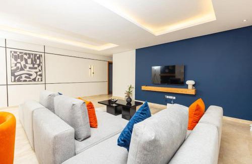 Bab al-Bahr Apartment | Modern 2BR Retreat in Marina Salé Luxury Living