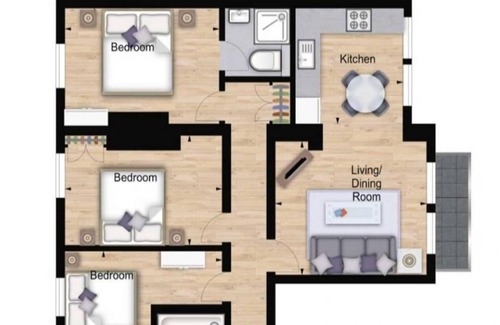 Ravenscourt Park Apartment | Modern 3 Bed Apartment next to the Park - 210A
