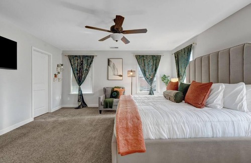 Cooper-Young Historic District House | Modern 3-bedroom home with patio and fire pit