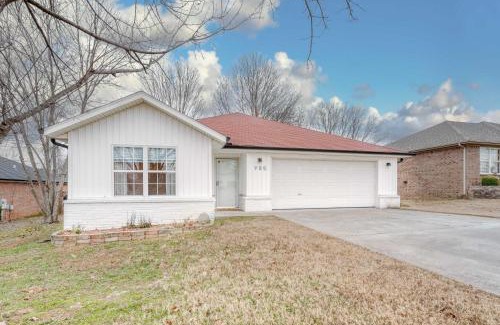 Bentonville House | Modern 3BR Home Half Mile to Bentonville Square
