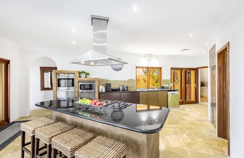 Paradise Point House | Modern 5BR Waterfront Escape Balcony & Dock Access