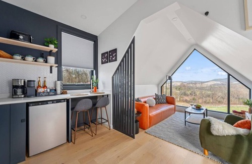 Stanley Cabin | Modern A-Frame w/Hot Tub, Sauna & Stunning Views