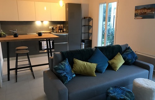 Plan-de-la-Tour Apartment | Modern, air-conditioned 2-bed duplex apt with beautiful private terrace & garden