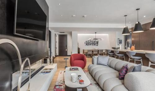 Snowmass Village Apartment | Modern Alpine Haven with Private Decks