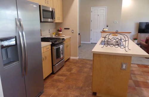 Paso Robles Condo | Modern Apartment, Downtown is walking out the door