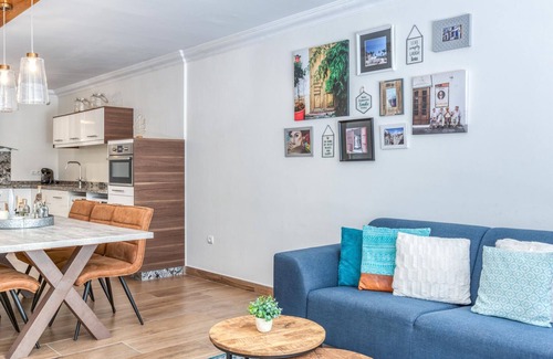 Estepona Apartment | Modern apartment in Estepona, ground floor with terrace and pool, close to port and beach