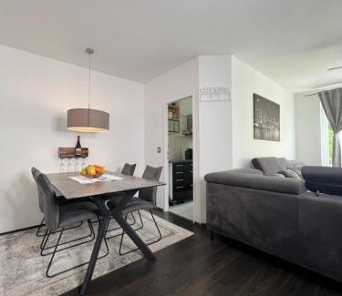 Wolfsburg Apartment | Modern Apartment with Balcony & Parking