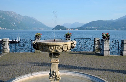 Vignola Apartment | Modern apartment with balcony and lake view, located directly on Lake Como