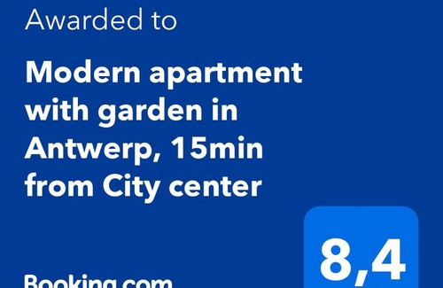 Groenenhoek Apartment | Modern apartment with garden in Antwerp, 15min from City center