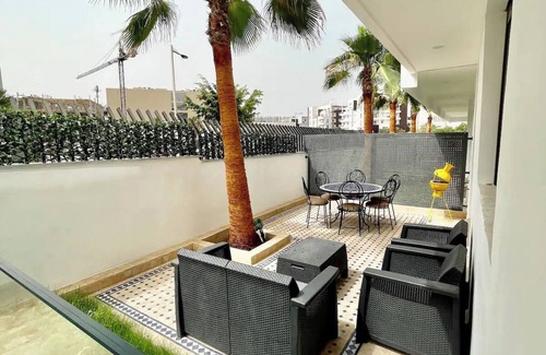 Quartier Industriel Apartment | Modern apartment with private terrace Agadir Centre, FOUNTY.