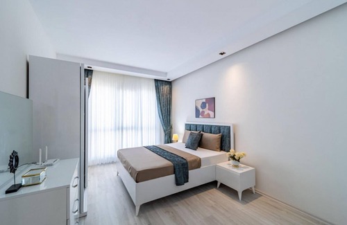 Kargicak Apartment | Modern Apartment with Shared Sauna in Alanya