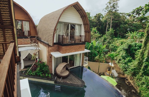 Mas Villa | Modern Balinese architecture design villa in Ubud
