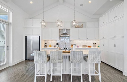 Galveston House | Modern Beach Home with Stunning West Bay Views