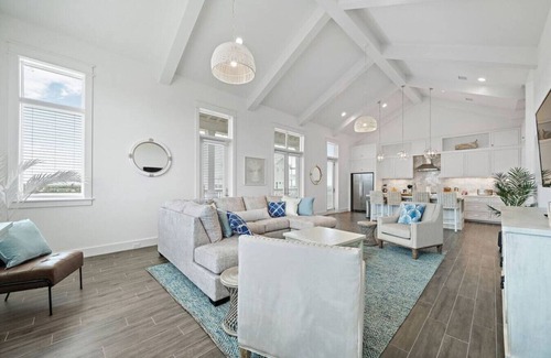 Galveston House | Modern Beach Home with Stunning West Bay Views