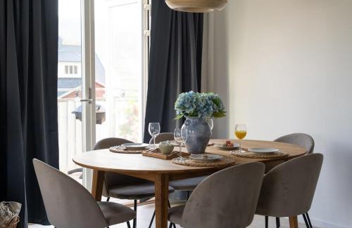 Bastad House | Modern Beachy Home with Terrace Charm First Floor