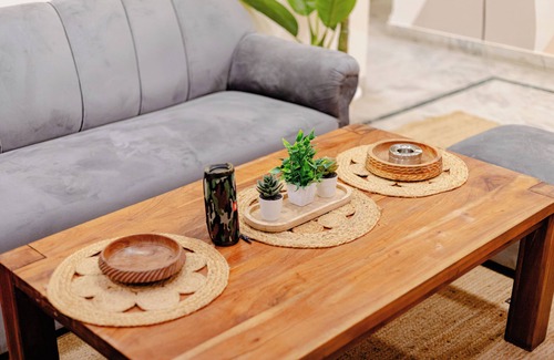 New Delhi Apartment | Modern Boho Bliss Hauz Khas 402