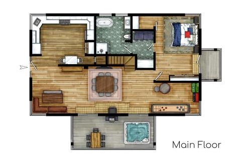 Berkeley Springs House | Modern Cabin on 26 acres,Hot Tub,Fire Pit,GameRoom