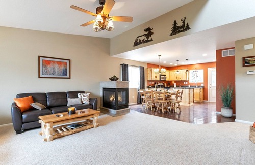 Littleton House | Modern Cabin Vibe, With great back yard to relax in. New furnishings and hot tub