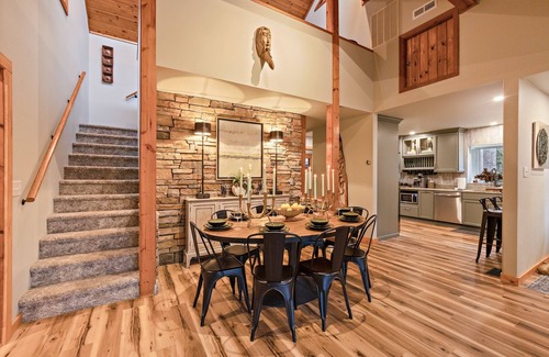 Banner Elk Cabin | Modern Cabin with Hot Tub & Views