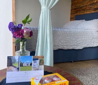 Breakish Apartment | Modern cabin with stunning views & private hot tub