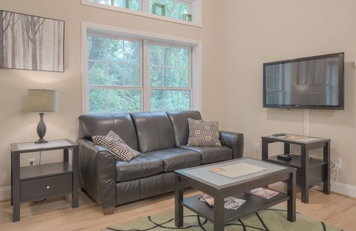Houston - Harrell House | Modern, Centrally Located Condo Adjacent to Downtown & VT Stadium