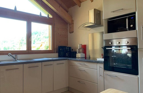 Pra Loup Ski Chalet | Modern chalet 4 bedrooms, south terrace, parking, Pra Loup