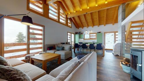 Chalais Ski Chalet | Modern chalet surrounded by nature in Vercorin