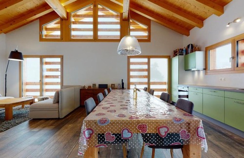 Chalais Ski Chalet | Modern chalet surrounded by nature in Vercorin