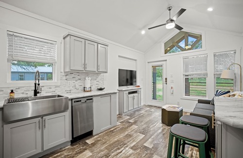 Fredericksburg Cabin | Modern Classic Cabin at the SKYE Texas Hill Country Resort!