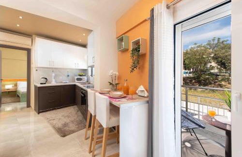 Petaloudes Apartment | Modern Colorful House 1 rhodos
