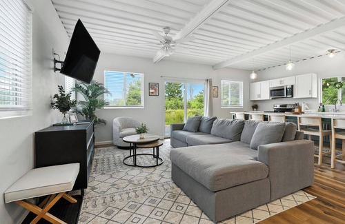 Fish Creek Cabin | Modern Comfort, Dog Friendly Private lot in Fish Creek