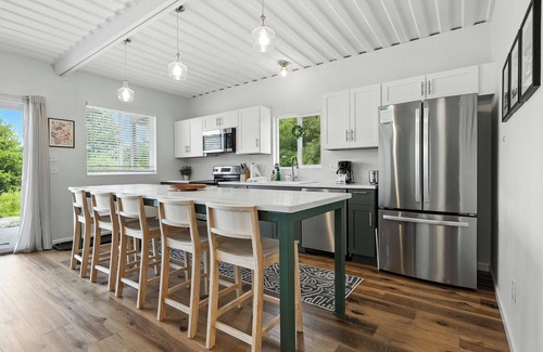 Fish Creek Cabin | Modern Comfort, Dog Friendly Private lot in Fish Creek