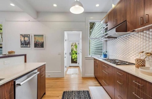 Eureka Valley House | Modern Comfort: Home Theater Edition