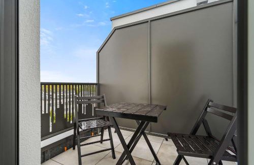 Cessange Apartment | Modern Comfort near Cloche dOr - Queen Bed and Balcony