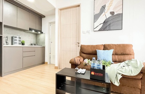 Java Apartment | Modern Contemporary 1Br At Tokyo Riverside Pik 2 Apartment