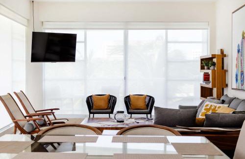 Las Jarretaderas Apartment | Modern Corner Apartment Seibal - Vidanta