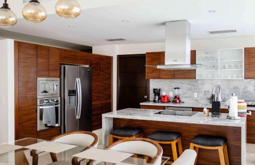 Las Jarretaderas Apartment | Modern Corner Apartment Seibal - Vidanta