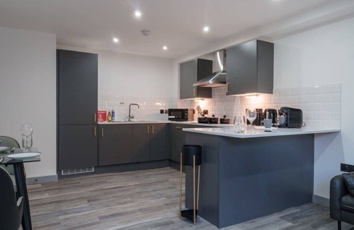 Preston Apartment | Modern & Cosy 1 Bedroom Apartment in Preston