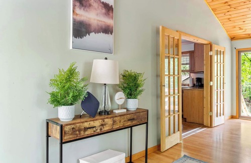 Berkeley Springs Cabin | Modern decor, Hot Tub, Fire Pit, Grill, & Games