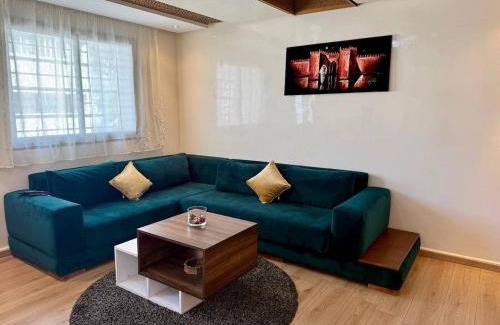 Quartier Maamora Apartment | Modern Duplex in Downtown with Netflix & IPTV